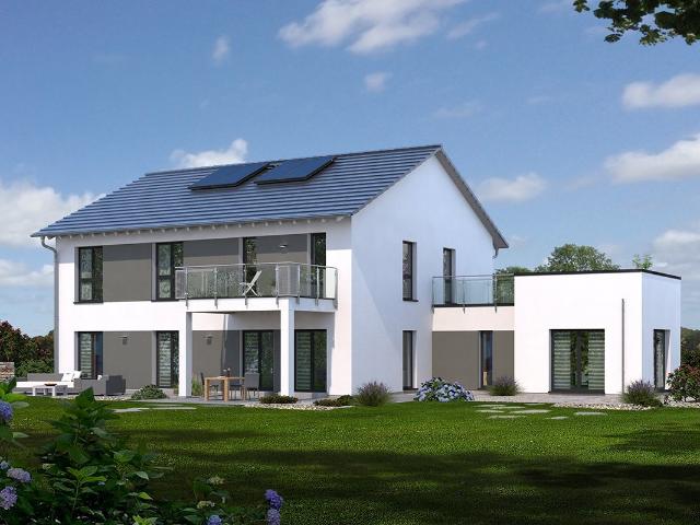 Mehrfamilienhaus für Generationenteams individuell geplant in Kefenrod