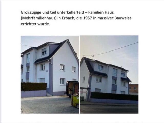 Mehrfamilienhaus in Erbach in gute Lage