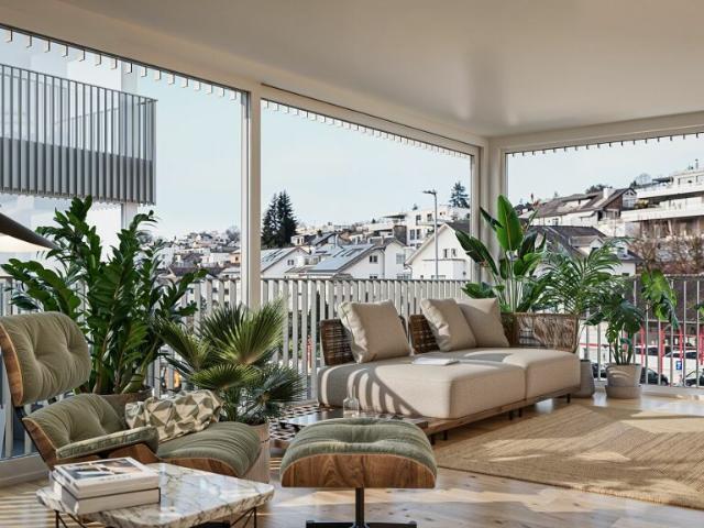 Meienberg Twins letzte 3.5 Zimmer Gartenwohnung
