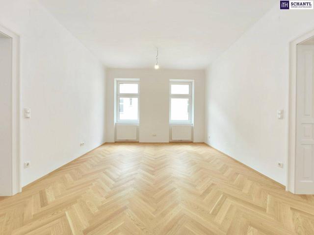 MEIN GARTEN IST DER AUGARTEN + HELLE ALTBAUWOHNUNG + INNENHOFLAGE + 2023 Komplett saniert