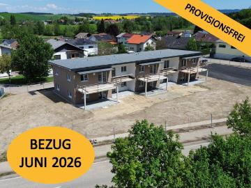 MEIN LEISTBARES GARTENJUWEL IN RIED IM INNKREIS Barrierefreie 2 Zimmer Wohnungen mit Loggia und XXL Gartenanteil zu verkaufen