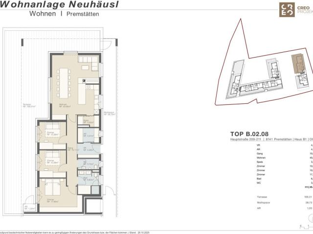 Reserviert Mein Zuhause in Premstätten Exklusive Terrassenwohnung mit 109 m² Dachterrasse Top_8