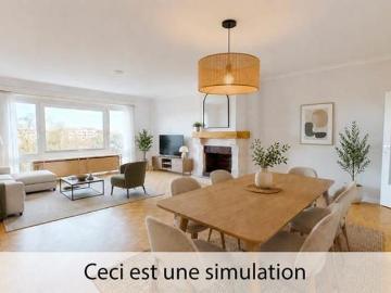 MEISER: SUPERBE APPARTEMENT RENOVE 3 CHAMBRES +/ 145M2