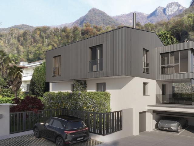 MELANO VILLA IN COSTRUZIONE CON GIARDINO PRIVATO E AMPI SPAZI FAMILIARI