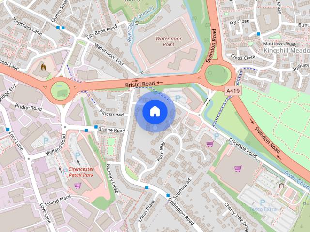Melmore Gardens, Cirencester, Gloucestershire, GL7