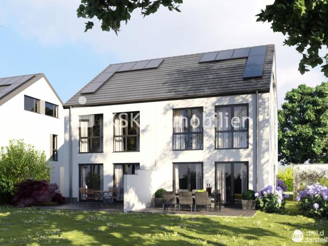 Mertener Mühle Unser Wohnglück! Neubau unterkellerte Doppelhaushälfte im KFW 55 Standard