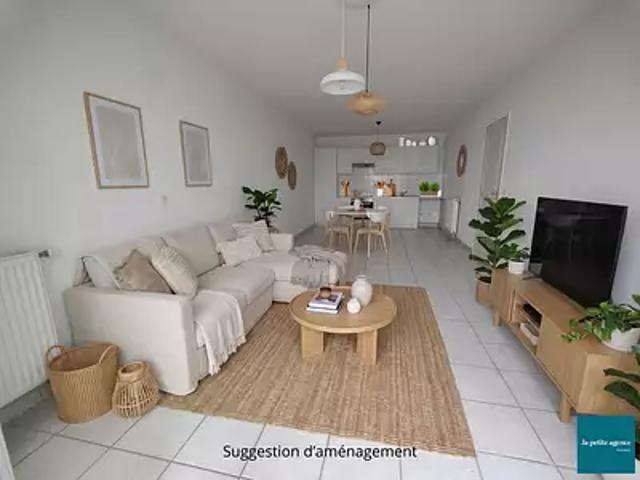 Merville Franceville Plage 14810 Achat / Vente appartement 2 pièces t2 garage