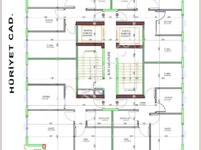 meral R1879 Cennet Mah Hürriyet Cad Kentsel Sıfır Projeden 2+1