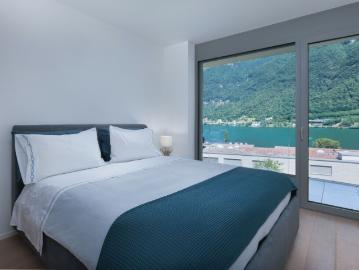 MERAVIGLIOSO 3.5 CON TERRAZZA VISTA LAGO A RIVA SAN VITALE