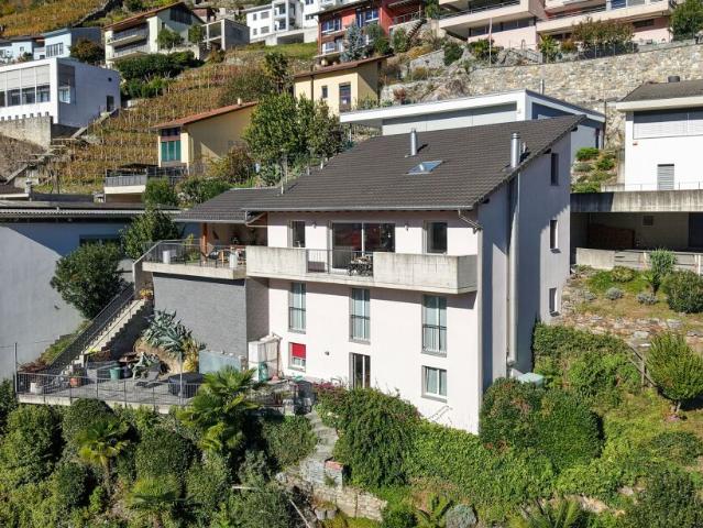 MERAVIGLIOSA VILLA 6.5 LOCALI CON VISTA APERTA A BELLINZONA