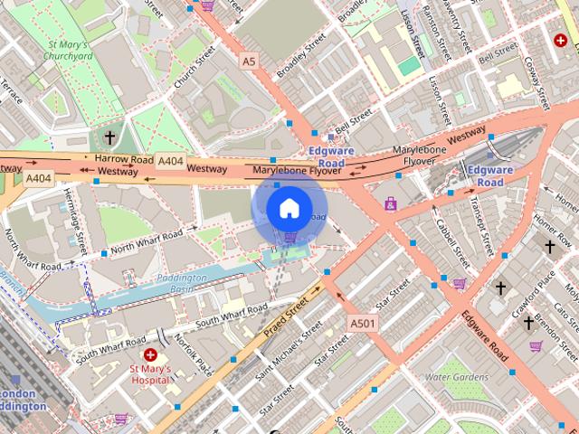 Merchant Square East, Paddington, W2