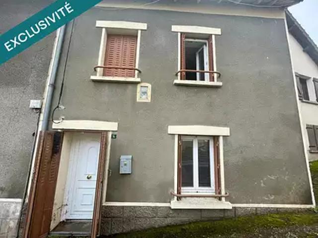 Mérinchal 23420 Achat / Vente maison 3 pièces t3