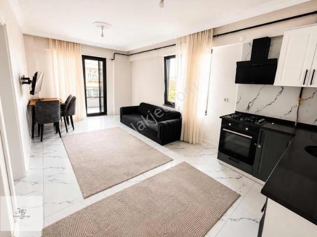 Merkezi Konumda Eşyalı 1+1 Kiralık Sıfır Daire