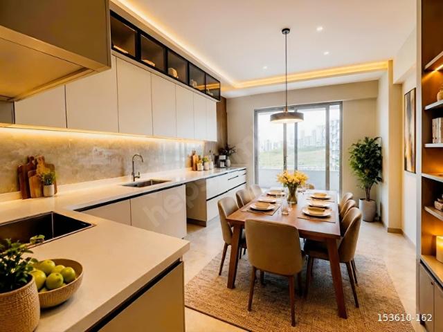 MERKEZİ LOKASYONDA SIFIR LÜKS 4+1 SATILIK DAİRE