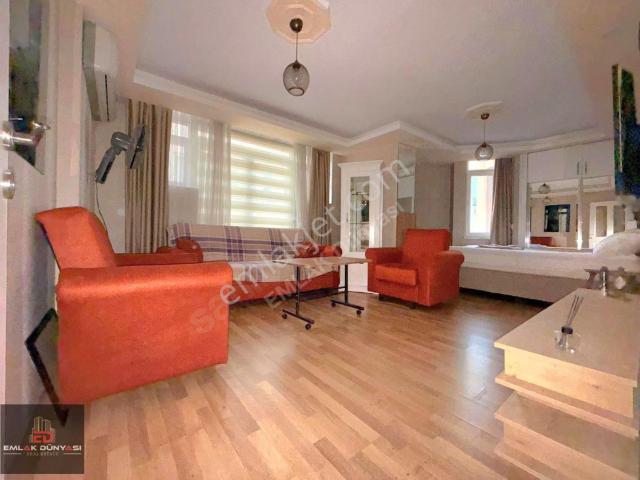 Merkezin Göbeği Kapalı Yolda Asansörlü Ayrı M. 1+1 Eşyalı Daire
