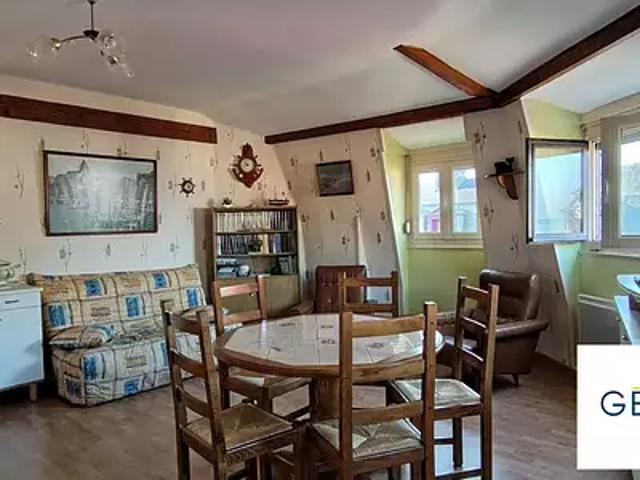 Mers les Bains 80350 Achat / Vente appartement 3 pièces t3 au dernier étage