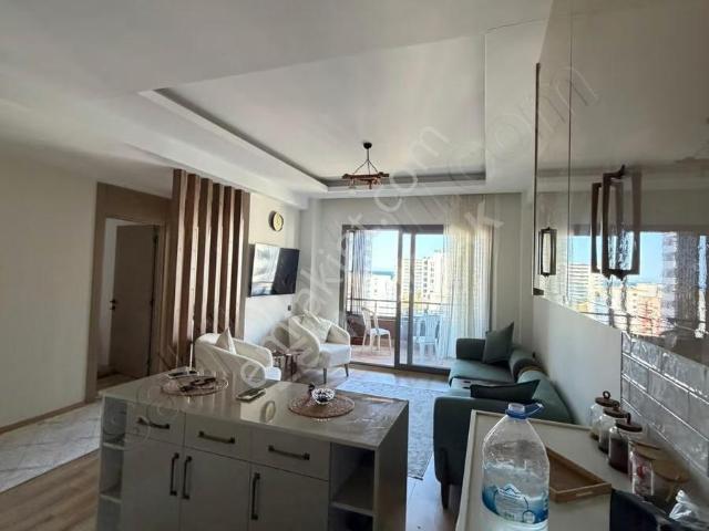 Mersin Erdemli Arpaçbahşiş'te Deniz Manzaralı 2+1 Kiralık Daire