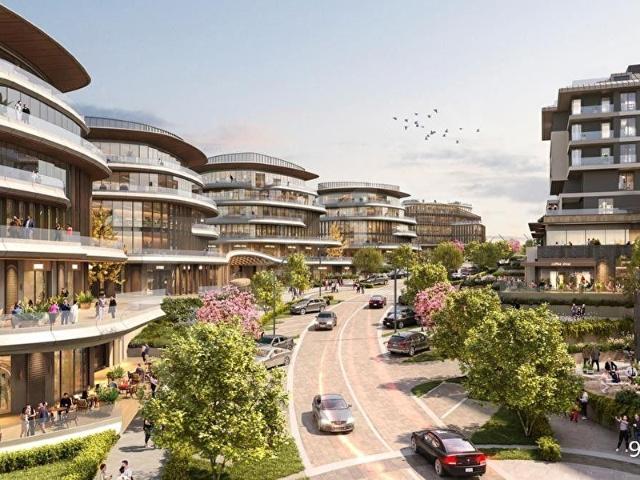 Mesa Kent Etiler Yamaç Etabı 120m Satılık 2+1 Daire LUX