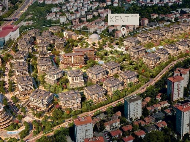 Mesa Kent Etiler Yamaç Etabı 190m Satılık 3+1 Bahçe Dubleks LUX