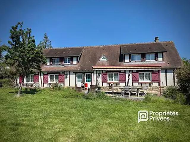 Mesnils sur Iton 27240 Achat / Vente maison 5 pièces t5 piscine jardin