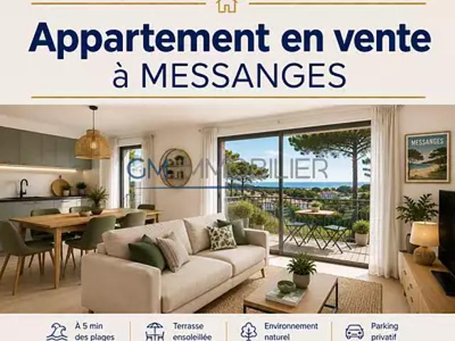 Messanges 40660 Achat / Vente appartement 2 pièces t2