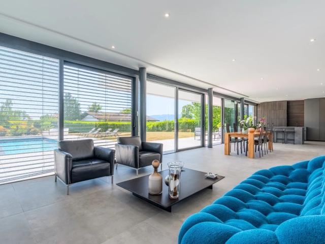 Messery Maison contemporaine avec piscine terrasse 5 c. 231m² Messery