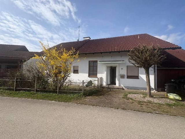 Mettenheim: Schönes Einfamilienhaus in ruhiger Lage und schönem Garten auf Erbpacht
