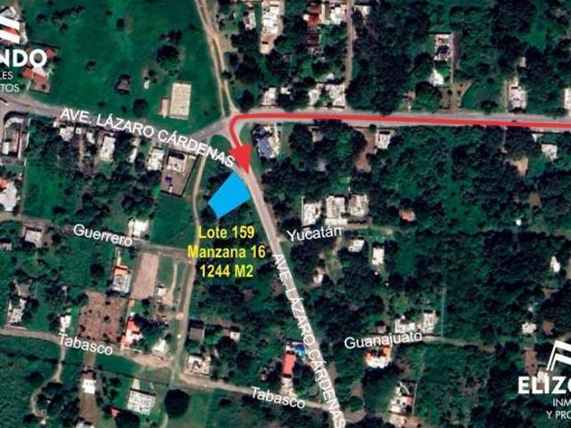 METV2303 TERRENO EN VENTA, COL. LINDAVISTA PUEBLO VIEJO, VER. $1’270,000