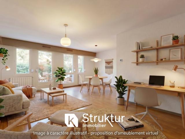 METZ SABLON: Appartement 3 pièces de 56 m2 avec terrasse de 42,5 m2