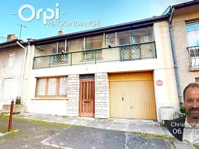 Metz 57070 Achat / Vente maison 4 pièces t4 jardin terrasse