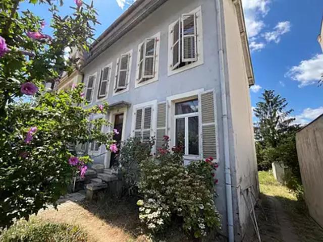 Metz 57070 Achat / Vente maison 8 pièces t8 jardin cave