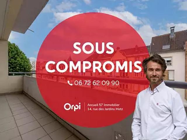 Metz 57070 Achat / Vente appartement 4 pièces t4 cave balcon