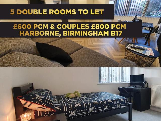 Metchley Drive, Birmingham B17 5 bed house share to rent £600 pcm £138 pw