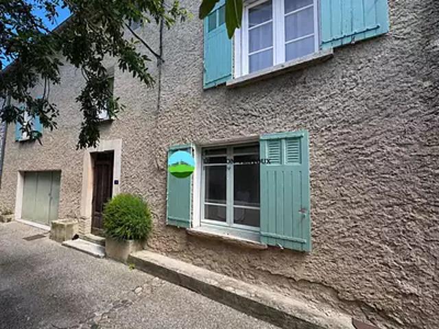 Méthamis 84570 Achat / Vente maison 3 pièces t3 au dernier étage jardin