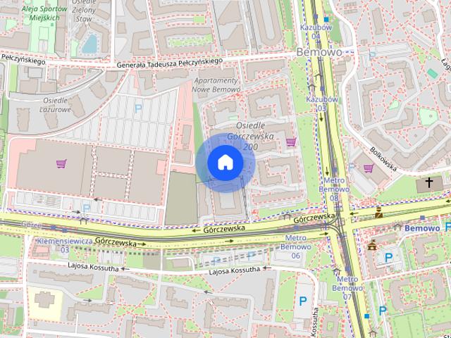 Metro Bemowo, 2 pok. miejsce postojowe i komórka, Górczewska 200c