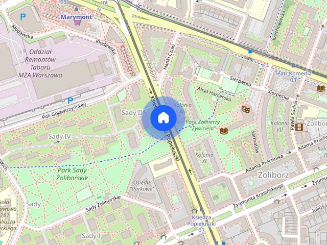Metro Marymont umeblowane mieszkanie