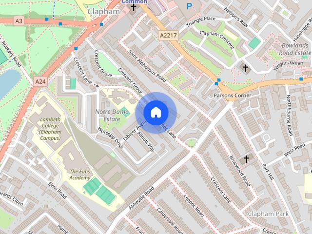 Metropolitan Crescent, Clapham, London