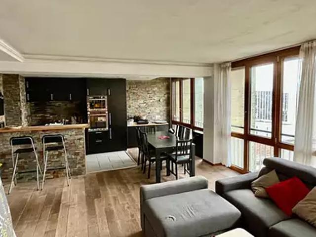 Meudon la Forêt 92360 Achat / Vente appartement 5 pièces t5 au dernier étage parking