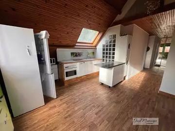 Meulan en Yvelines 78250 Achat / Vente appartement 3 pièces t3 au dernier étage terrasse