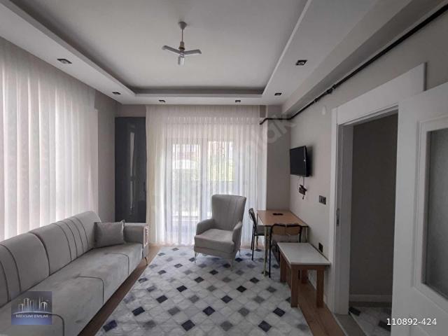MEVSİM'DEN KİRALIK SIFIR 1+1 YERDEN ISITMA LÜKS EŞYALI DAİRE