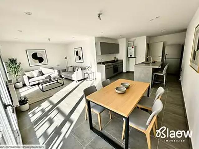 Meyzieu 69330 Achat / Vente appartement 3 pièces t3 terrasse