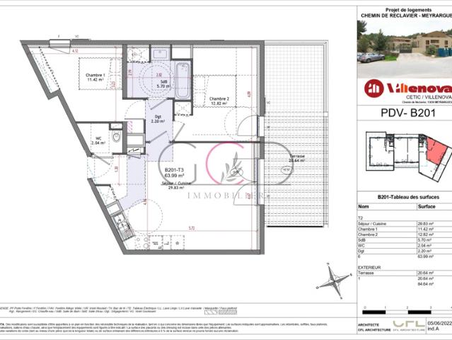 Meyrargues, Programme Neuf, Les Roches Rouges, appartement T