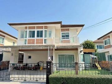 MHR135 ฮวงจุ้ยดีมาก! ปล่อยเช่าบ้านเดี่ยว Le Neo ศรีนครินทร์ ใกล้โรบินสันสมุทรปราการ & โลตัส ส่วนกลางครบครัน