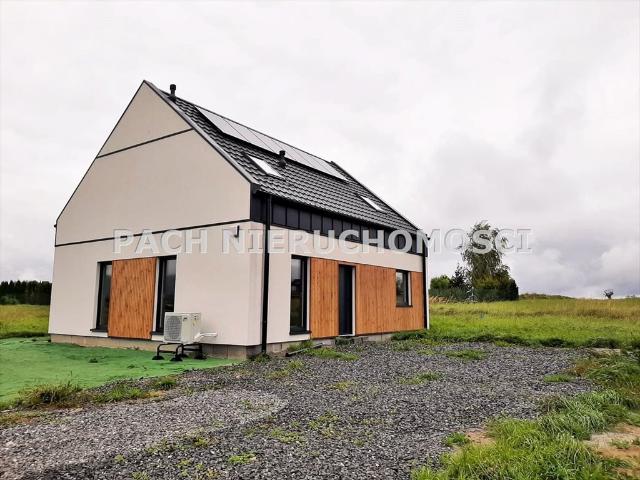 Nowoczesny dom 139 m2 w stanie deweloperskim z ogrzewaniem podłogowym