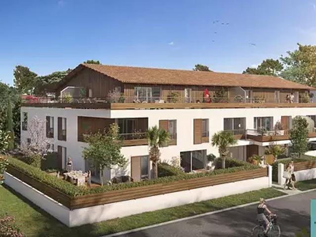 Mimizan 40200 Achat / Vente appartement 2 pièces t2 terrasse parking