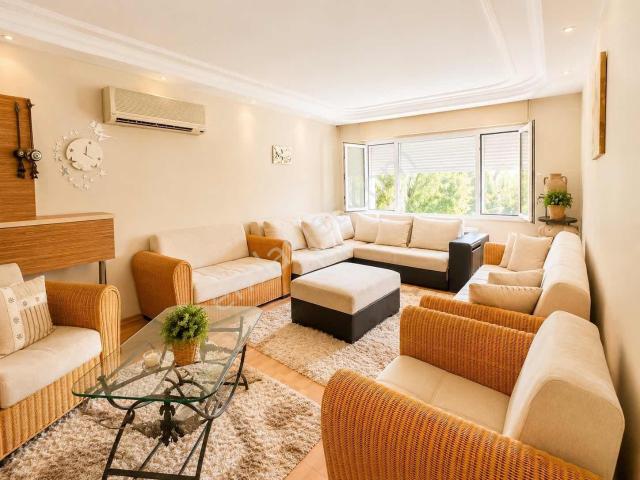 Mimkent Sitesinde Full Eşyalı 3+1 | 120 M² Net