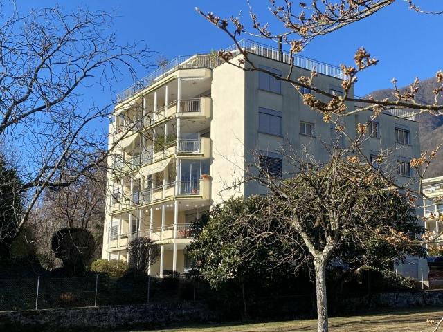 Minusio appartamento 3.5 locali con parziale vista lago/ 3.5 Zimmerwohnung mit grosser Terasse