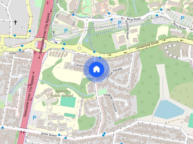 Minutes Away from the University of Newcastle