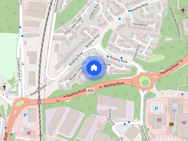 Minden Close, Chineham, Basingstoke