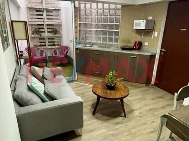 Mini Departamento En Alquiler Amoblado En Barranco